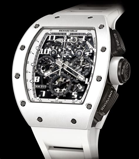 richard mille white orange|Richard Mille watch white ghost.